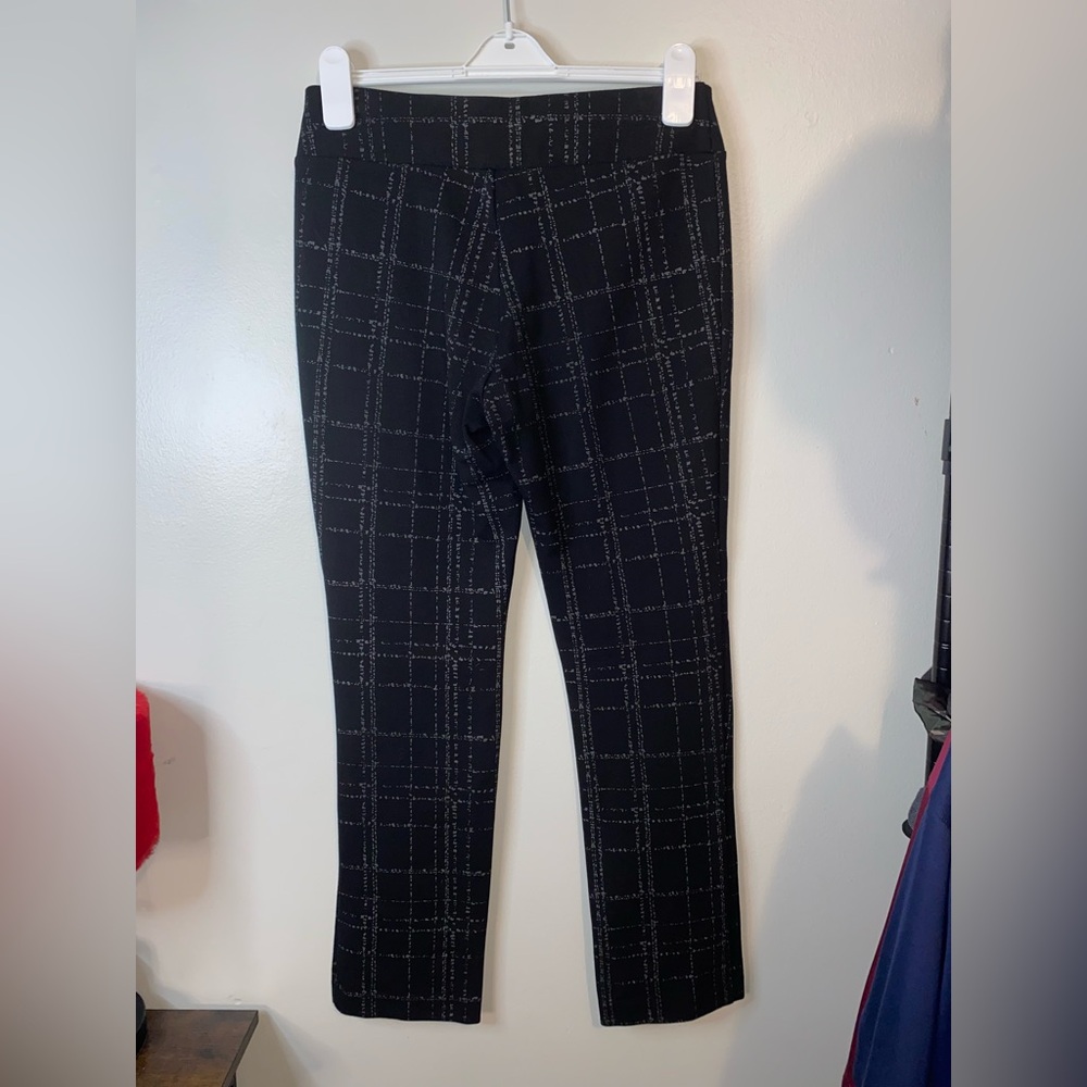 Lena Gabrielle black‎ silver dress pants - Picture 2 of 6